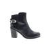 Attilio Giusti Leombruni Ankle Boots: Black Shoes - Women's Size 38.5