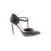 Barbara Bui Heels: Pumps Stilleto Cocktail Party Black Shoes - Women's Size 38 - Almond Toe