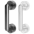 Suction Cup Pull Push Door Handle No-Punching Waterproof Door Handle for Home Wooden or Metal Doors