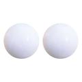 2 Pcs Home Decor Night Light Pearl Lamp Ceramic Bedroom Shell White Ceramics