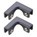 oshhnii 2 Pieces Tank Fixing Bracket for Fixing Pet Tanks Glass Display Cabinet for 8 to 10mm