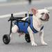 Pet Wheelchair Cart Adjustable Pet Mobility Aids With Wheels Dog Leg Brace And Hip Support Wheelchair Walk Trolley Tools