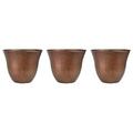 ByEUcuk Honeysuckle Resin Flower Pot Planter Copper 15