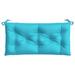 Andoer parcel Bench Cushion Furniture Bench Chair Cushion Bench Turquoise 39.4 x19.7 x2.8 Fabric Chair Cushion Fabric Cushion Patio Furniture CushionsFurniture Patio Furniture Bench (l X W
