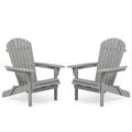 Wood Lounge Patio Chair for Garden Outdoor Wooden Folding MMTX Chair Set of 2 Solid Cedar Wood Lounge Patio Chair for Garden Lawn Backyard