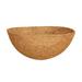 YOLOKE Hanging Basket Coconuts Fiber Planter for Hanging Basket Natural Coconut Fiber Liner for Flower Planter Coco Coir Pots for Outdoor Garden Plants