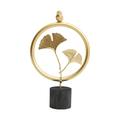 Guolarizi Creative Golden Gingko Leaves Bedroom Ornaments Modern TV Cabinet Entryway Home Decorations