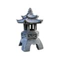 Fnyoxu Outdoor Pagoda Garden Statue Solar Statue Garden Decoration Outdoor Garden Lantern Led Garden Lights With Simulated Pagoda