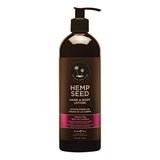 Hemp Seed Hand & Body Lotion Skinny Dip Scent - 16 oz. - Soothe Dry Skin - Argan Oil Hemp Seed Oil - Light Non-Greasy Formula - Vegan & Cruelty Free