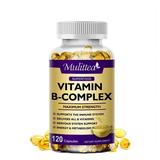 Vitamin B Complex 120 Capsules B1 B2 B3 B5 B6 B7 B9 B12 Immune Support Pills 120 capsule