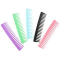 5 Pcs Styling Comb Hairbrush Hairdressing Barber Glass Jars for Yogurt Maker Paddle Salon Wide Teeth Man
