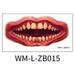 Holiday sales Lmueinov 2024 New Halloween Prank Makeup Temporary Halloween Clown Horror Mouth Stickers Removable And Realistic Temporary Kit Halloween Makeup Props Gift For kids