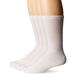 Dr. Scholl s Men s Diabetes & Circulator Socks-4 & 6 Pair Packs-Non-Binding Comfort and Moisture Management White 13-15