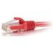 C2G 50797 6 in. Cat6A Snagless Unshielded UTP Network Patch Ethernet Cable Red