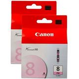 2 Pack CLI-8PM Photo Magenta Ink Cartridge for Select PIXMA iP MP Pro Series Printers