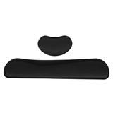 Wrist Rest Pad Memory Foam Ergonomic NonSlip Mouse Keyboard Cushion Support Set