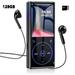 128GB MP3 Player with Bluetooth 5.0: Portable Lossless Sound Music Player with HD Speaker 2.4 Screen Voice Recorder FM Radio Touch Buttons 64G Storage+Support up to 64GB for Running Walking