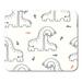 KDAGR Cute Characters Pattern Baby Giraffe Life Wild Care Cartoon Mousepad Mouse Pad Mouse Mat 9x10 inch