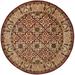 SAFAVIEH Persian Legend Jayla Floral Bordered Wool Area Rug Beige 3 6 x 3 6 Round