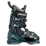 NORDICA Female Sportmachine 95 W Gw Ski Boots Color: Black/Green/White Size: 26.5