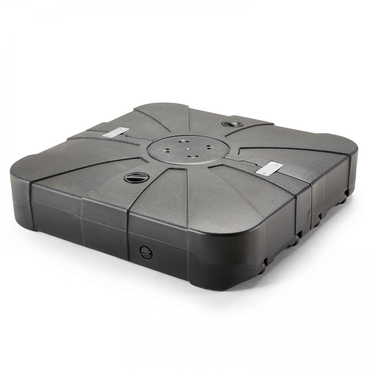 Oviala Business Fliese für Sonnenschirm zum Beschweren auf Rädern 100L - Oviala Image