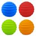 WEMDBD 4pcs Outdoor Silicone Water Children s Toy Ball Decompression Silicone Ocean Ball Water Fight Toys