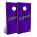 Slick Woody s Backyard Colorado Baseball Cornhole Board Set in Purple (8 Bags)