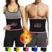 VASLANDA Waist Trimmer for Women & Men Sweat Waist Trainer Slimming Belt Stomach Wraps for Weight Loss Neoprene Ab Belt Low Back and Lumbar Support