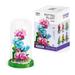 MOYUDIY Carnation Bouquet Building Set with Dust Cover Home Decor Plant Collection Ideas For Mom Lover Women (527 Pieces)