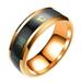 Deyared Women s Gold Rings Gold Plated Ring Set Fashion New Style Intelligent Temperature Couple Ring Temperature Display Ring Ring for Women on Clearance