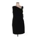 Signature by Robbie Bee Cocktail Dress - Bodycon: Black Dresses - New - Women's Size 16