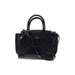 Henri Bendel Satchel: Pebbled Black Solid Bags