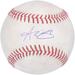 Alec Bohm Philadelphia Phillies Autographed Game-Used Baseball vs. New York Mets on June 23, 2023 - Single