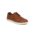 Wide Width Men's Deer Stags®Oakland Plain Toe Memory Foam Flexible Oxford Shoes by Deer Stags in Cognac (Size 12 W)