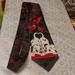 Disney Accessories | Disney 101 Dalmatians Tie Necktie | Color: Black/Red | Size: Os