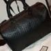 Gucci Bags | Authentic Gucci Black Leather Micro Gg Guccissima Boston Bag W/Strap | Color: Black | Size: Medium