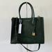 Michael Kors Bags | Michael Kors Studio Mercer Moss Green Leather Large Convertible Tote | Color: Gold/Green | Size: Os