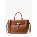 Michael Kors Bags | Michael Kors Hamilton Legacy Large Leather Belted Satchel Luggage New | Color: Brown | Size: Os