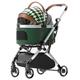 Pet Stroller,3-in-1 Dog Stroller for Small Medium Dogs, Upgraded Versatile Pet Stroller with Detachable Travel Folding Carrier and Car Seat,Green