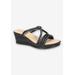 Women's Elvera Wedge by Easy Street in Black (Size 8 M)