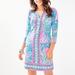 Lilly Pulitzer Dresses | Nwt Lilly Pulitzer Chillylilly Nadine Dress In Multi Sink Or Swim | Color: Blue/Pink | Size: Xs