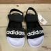 Adidas Shoes | Adidas Adilette Sandal | Color: Black/White | Size: 5