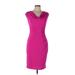 Lauren by Ralph Lauren Casual Dress - Sheath: Pink Dresses - Women's Size 10 Petite
