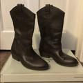 Jessica Simpson Shoes | Jessica Simpson Size 8.5 Brown Cowboy Boots | Color: Brown | Size: 8.5