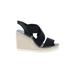 Vince Camuto Wedges: Black Shoes - Women's Size 9 1/2