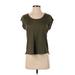 Sanctuary Short Sleeve T-Shirt: Green Tops - Women's Size Small