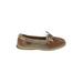 Sperry Top Sider Flats Tan Solid Shoes - Women's Size 10