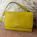 Coach Bags | Coach Leather Yellow Green Small Crossbody / Shoulder Bag | Color: Green/Yellow | Size: Os