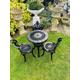 Victorian Heavy Cast Iron Viking Patio Set Garden Furniture