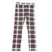 J. Crew Bottoms | J. Crew Crew Cuts | Girls Size 5 White Red Plaid Full Length Leggings | Color: Red/White | Size: 5g